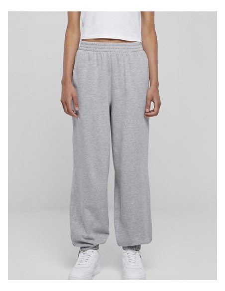 BUI-BY265-Ladies High Waist Ballon Sweat Pants 2